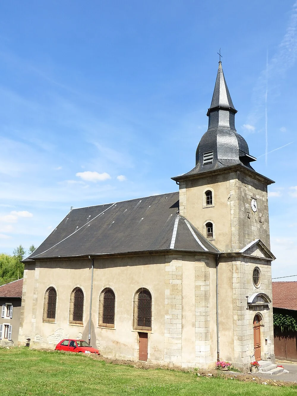 Panneaux solaires à Lissey